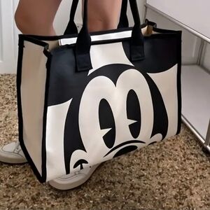 Disney Mickey Mouse Canvas Tote, Large